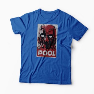 Tricou Deadpool 2 - Bărbați-Albastru Regal